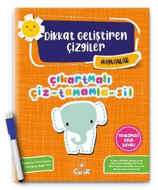 Hayvanlar - Dikkat Geliştiren Çizgiler - 1