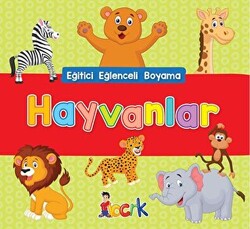 Hayvanlar - Eğitici Eğlenceli Boyama - 1