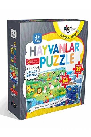 Hayvanlar Puzzle - 1