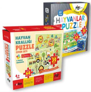 Hayvanlar Puzzle Seti - 1