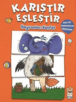 Hayvanları Keşfet - Karıştır Eşleştir - 1