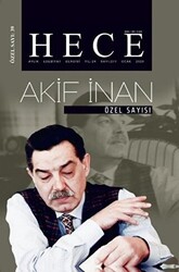 Hece Aylık Edebiyat Dergisi Akif İnan Özel Sayısı:39 - 277 Ocak 2020 - 1