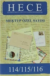 Hece Aylık Edebiyat Dergisi Mektup Özel Sayı Sayısı: 12 - 114 - 115 - 116 Ciltsiz - 1