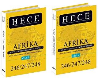 Hece Aylık Edebiyat Dergisi Sayı: 34 - Afrika Özel Sayısı 246-247-248 2 Cilt Takım Ciltsiz - 1