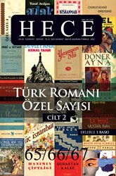 Hece Aylık Edebiyat Dergisi Sayı: 4 - Türk Romanı Özel Sayısı 65-66-67 2 Cilt Takım Ciltsiz - 1