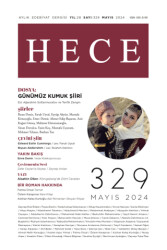 Hece Dergisi - Sayı: 329 Mayıs 2024 - 1