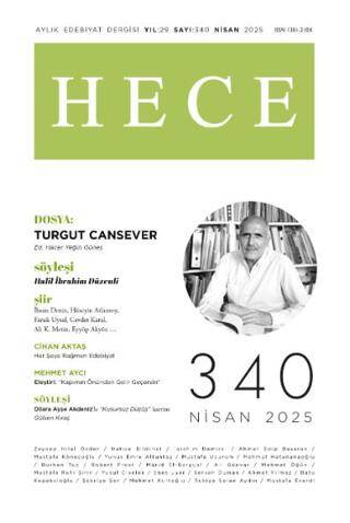Hece Dergisi - Sayı 340 2025 - 1