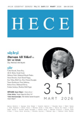 Hece Dergisi - Sayı 351 Mart 2026 - Hece Dergisi