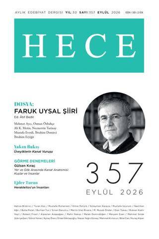 Hece Dergisi - Sayı 357 Eylül 2026 - 1