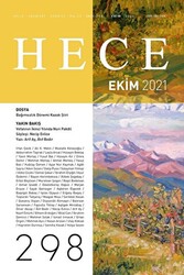 Hece Edebiyat Dergisi Sayı: 298 Ekim 2021 - 1