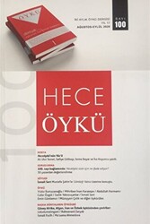 Hece İki Aylık Öykü Dergisi Sayı: 100 Ağustos-Eylül 2020 - 1