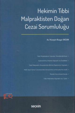 Hekimin Tıbbi Malpraktisten Doğan Cezai Sorumluluğu - 1