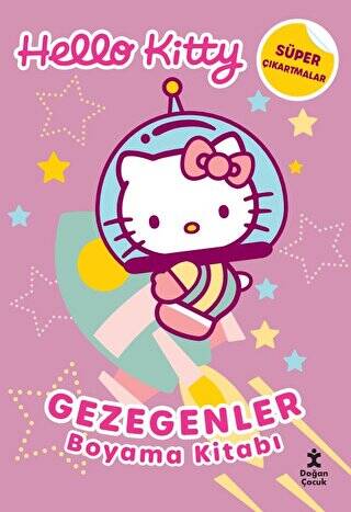 Hello Kitty - Gezegenler Boyama Kitabı - 1
