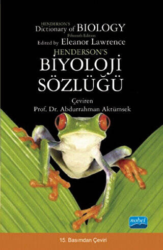 Henderson`s Biyoloji Sözlüğü - 1