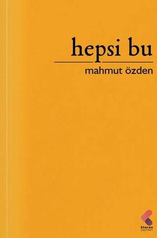 Hepsi Bu - 1
