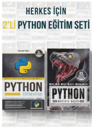 Herkes İçin 2`li PYTHON Eğitim Seti 2 Kitap - 1