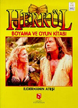 Herkül Boyama ve Oyun Kitabı Ejderhanın Ateşi - 1