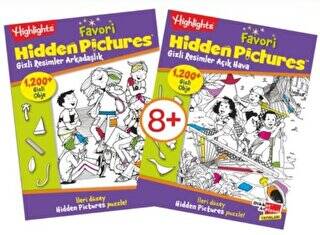 Highlights Favori Hidden Pictures Gizli Resimler 2`li Set - 1