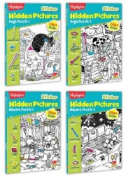 Highlights Sticker Hidden Pictures 4`lü Set - 1
