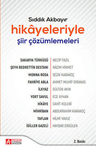 Hikayeleriyle Şiir Çözümlemeleri - 1