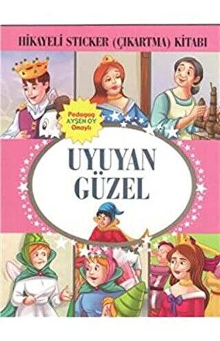 Hikayeli Sticker Çıkartma Kitabı - Uyuyan Güzel - 1