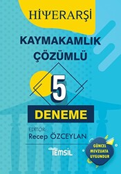 Hiyerarşi Kaymakamlık Tamamı Çözümlü 5 Deneme - 1