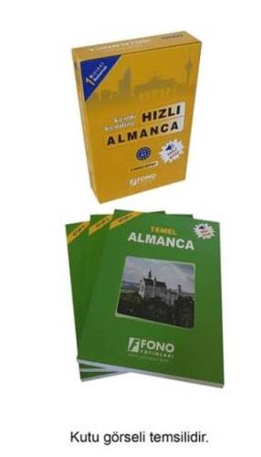 Hızlı Almanca 1. Basamak 3 Kitap + 1 CD - 1
