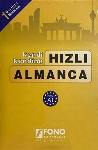 Hızlı Almanca 1. Basamak 3 Kitap + 1 CD - 1