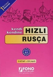 Hızlı Rusça 1. Basamak 3 kitap + CD - 1