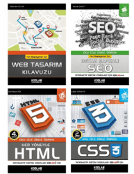 Hızlı ve Kolay Web Tasarım Seti 2 4 Kitap Takım - 1
