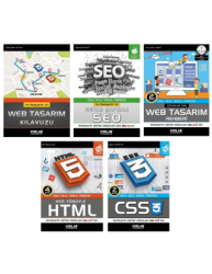 Hızlı ve Kolay Web Tasarım Seti 3 5 Kitap Takım - Kodlab Yayın Dağıtım