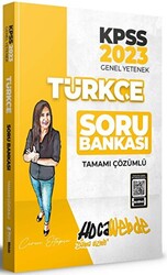 2023 KPSS Türkçe Tamamı Çözümlü Soru Bankası - 1