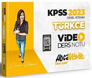 2023 KPSS Türkçe Video Ders Notu - 1