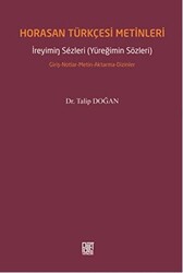 Horasan Türkçesi Metinleri - 1