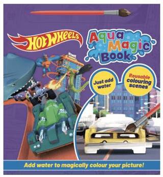 Hot Wheels Aqua Magic Book - 1