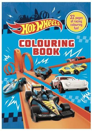 Hot Wheels Colouring Book - 1