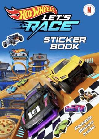 Hot Wheels Let’s Race Sticker Book - 1