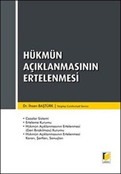 Hükmün Açıklanmasının Ertelenmesi - 1
