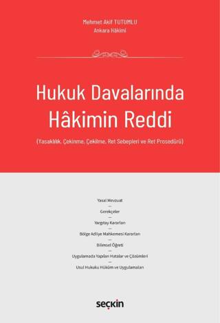 Hukuk Davalarında Hakimin Reddi - 1
