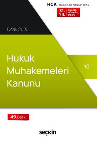 Hukuk Muhakemeleri Kanunu Cep Kitabı - 1