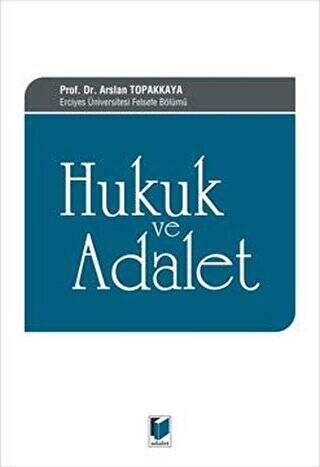 Hukuk ve Adalet - 1