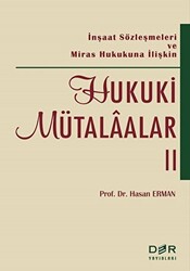 Hukuki Mütalaalar 2 - 1