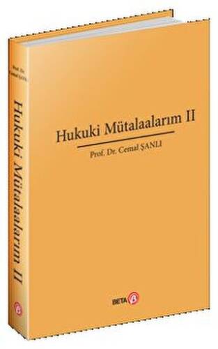 Hukuki Mütalaalarım II - 1