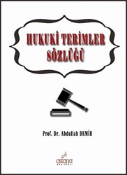 Hukuki Terimler Sözlüğü - 1