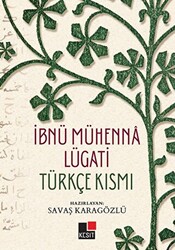 İbnü Mühenna Lügati Türkçe Kısmı - 1