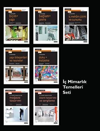 İç Mimarlık Temelleri Seti 7 Kitap Takım - 1