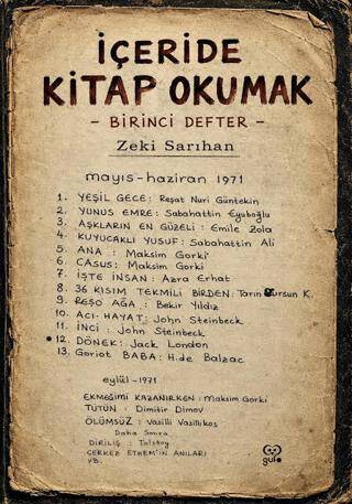 İçeride Kitap Okumak - 1