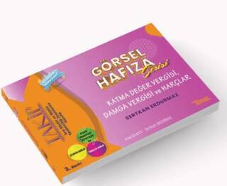 İcra Müdür ve Müdürlüğü Sınavlarına Hazırlık Görsel Hafıza Serisi Katma Değer Vergisi - Damga Vergisi - Harçlar - 1