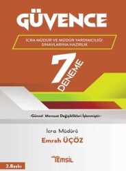 İcra Müdürlüğü ve Müdür Yardımcılığı Sınavlarına Hazırlık 7 Deneme - 1