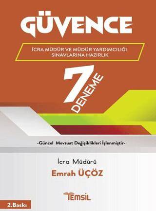 İcra Müdürlüğü ve Müdür Yardımcılığı Sınavlarına Hazırlık 7 Deneme - 1